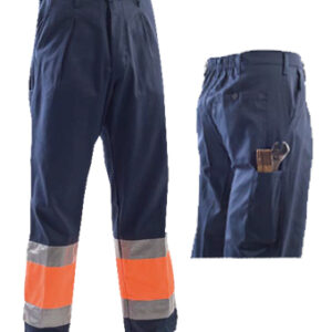pantalone orange blue class 1 pant