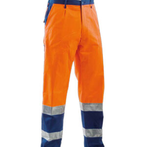 orange blue pant